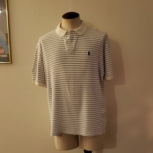 Blue and wht polo